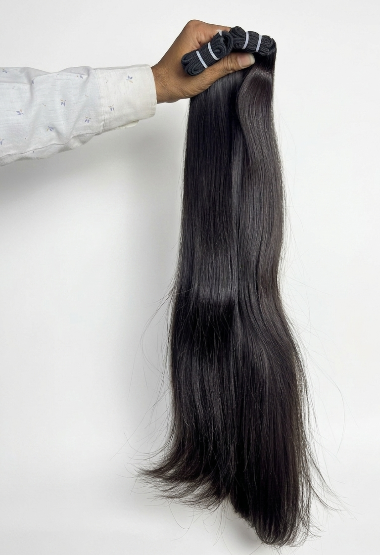 Raw Indian Natural Straight